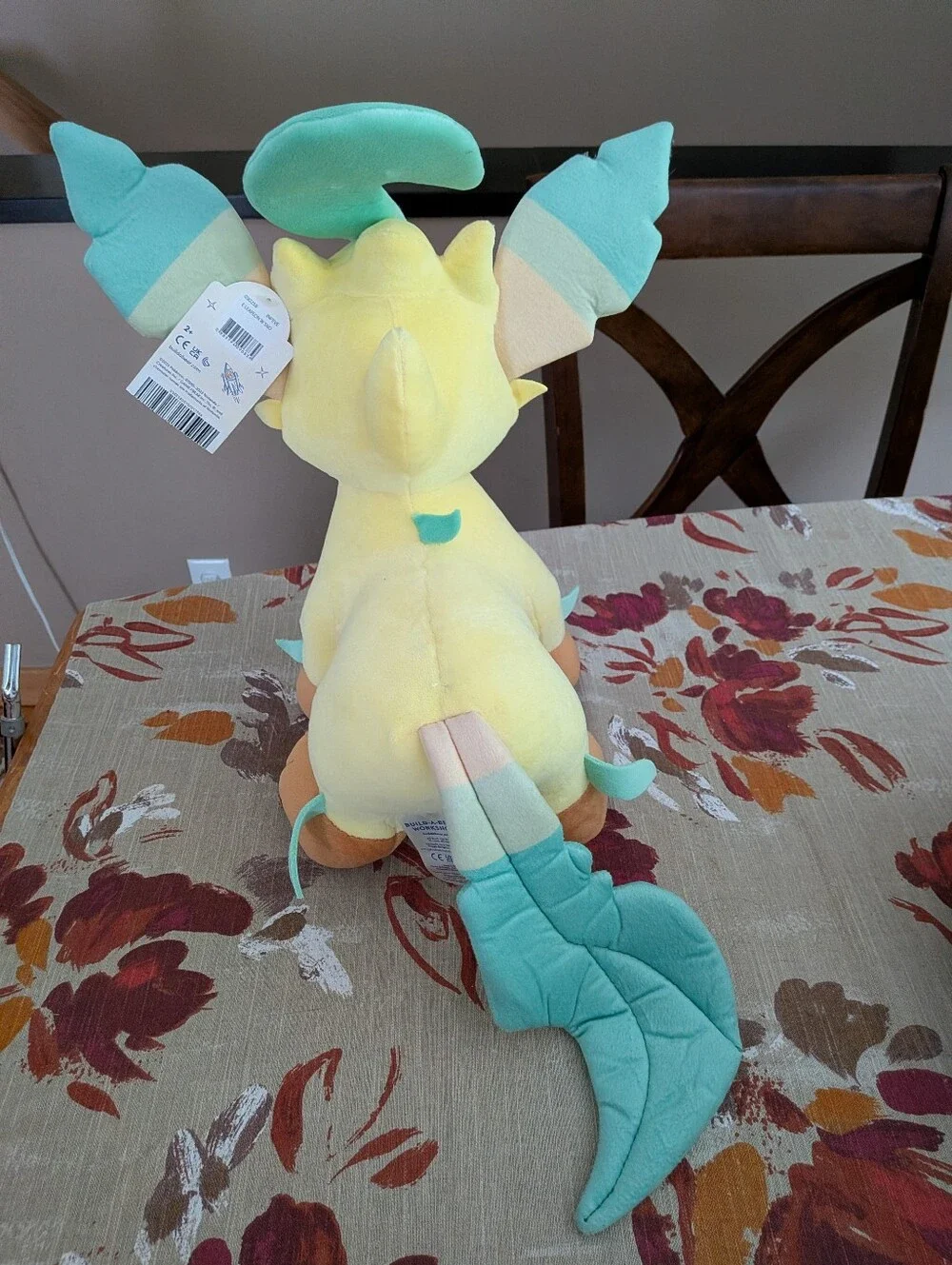 Leafeon Build A Bear Plush with Sound